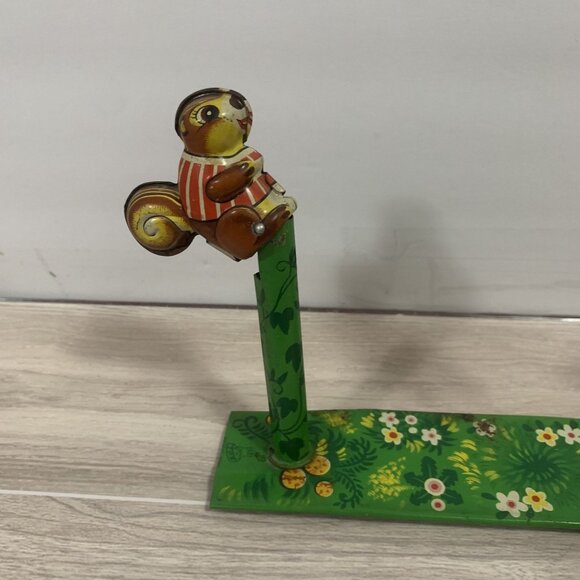 Vintage Japan Tin Wind Up Skip Rope Mechanical Toy Imperfect Please Read - Picture 2 of 13